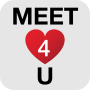 icon Meet4U - Chat, Love, Singles! voor karbonn Aura Note 4G