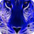 icon Blue shining leopard 1.1