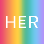 icon HER Lesbian, bi & queer dating