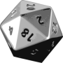 icon D20 DnD Dice Roller voor HTC U Ultra