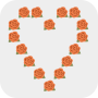 icon Heart Art - Emoji Keyboard voor HiSense Infinity KO C20