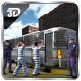 icon Police Bus Prisoner Transport
