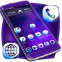 icon Purple Galaxy Launcher Theme