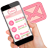 icon Elegant Pink Flower SMS Plus 1.0.39