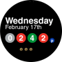 icon NYC Subway Watch Face voor Maze Alpha X 128GB