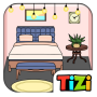icon Tizi Town: My Princess Games voor intex Aqua Lions X1+