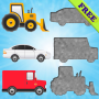 icon Vehicles Puzzles for Toddlers