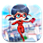 icon super girl ladybug adventure voor Acer Iconia One 10 B3-A40
