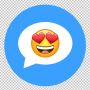 icon Messenger OS12 Emoji voor Samsung Galaxy A8(SM-A800F)