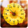 icon Flower Clock Live Wallpaper