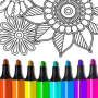 icon Coloring Book for Adults