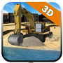 icon Sand Excavator Tractor Sim 3D