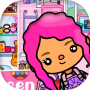 icon Happy TOCA boca Life World Town Hint voor sharp Aquos Sense Lite