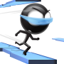 icon Stickman Impossible Run voor BLU Advance 4.0M