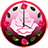 icon Roses Clock Widget 2.2