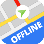 icon Offline Maps & Navigation voor Samsung Galaxy J3 Pro