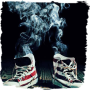 icon Smoking sneakers live paper voor Doogee X5 Max Pro