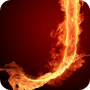 icon Fiery letter J