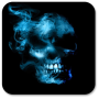 icon Smoking Skull Live Wallpaper