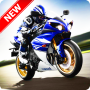 icon Racing Bike Wallpaper voor Samsung Galaxy J5 Prime