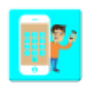 icon Dialer Screen Blue