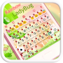 icon Rainbow Ladybug Emoji Keyboard voor oukitel K5