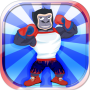 icon Pet Caring Boxing Gorilla voor Samsung Galaxy C9 Pro