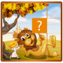 icon Zoo Cartoon Animals Puzzle