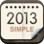 icon 卓上カレンダー2013：シンプルカレンダー 「ウィジェット」