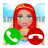 icon Fake Call Princess Game 5.0