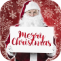 icon Christmas Frames & Stickers Create New Year Cards voor ZTE Blade Max 3