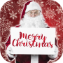 icon Christmas Frames & Stickers Create New Year Cards voor Samsung Galaxy Express Prime 2