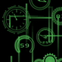 icon Neon Clock GL