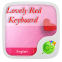 icon Lovely Red GO Keyboard Theme