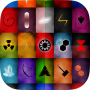 icon symbol hero&villain wallpaper voor Lava X28+
