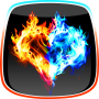 icon Fire and Ice Live Wallpaper voor Fly Power Plus 1