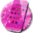 icon Pink Neon Launcher Theme 1.264.13.115