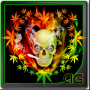 icon Skull Smoke Weed Magic FX voor Samsung Galaxy Tab 3 Lite 7.0