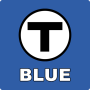 icon MBTA Blue Line Tracker voor tecno W3