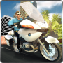 icon Traffic Police Bike Escape