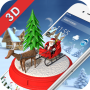icon Merry Christmas 3D Theme voor sharp Aquos S3 mini