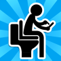 icon Toilet Time: Fun Mini Games voor ZTE Blade A6
