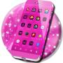 icon Pink Neon Launcher Theme