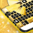 icon Neon Gold Keyboard Theme 1.279.13.99