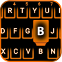 icon Neon Orange Emoji keyboard