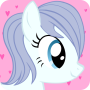 icon Cute Little Pony Dressup voor Samsung Galaxy Tab 4 7.0