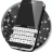 icon Keyboard Black and White Theme 1.279.1.94