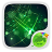 icon Green Galaxy Keyboard Theme 1.279.1.200