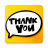icon Thank You Stickers 4.5