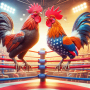 icon Farm Rooster Fighting Chicks 2 voor Samsung Galaxy J1 Ace(SM-J110HZKD)